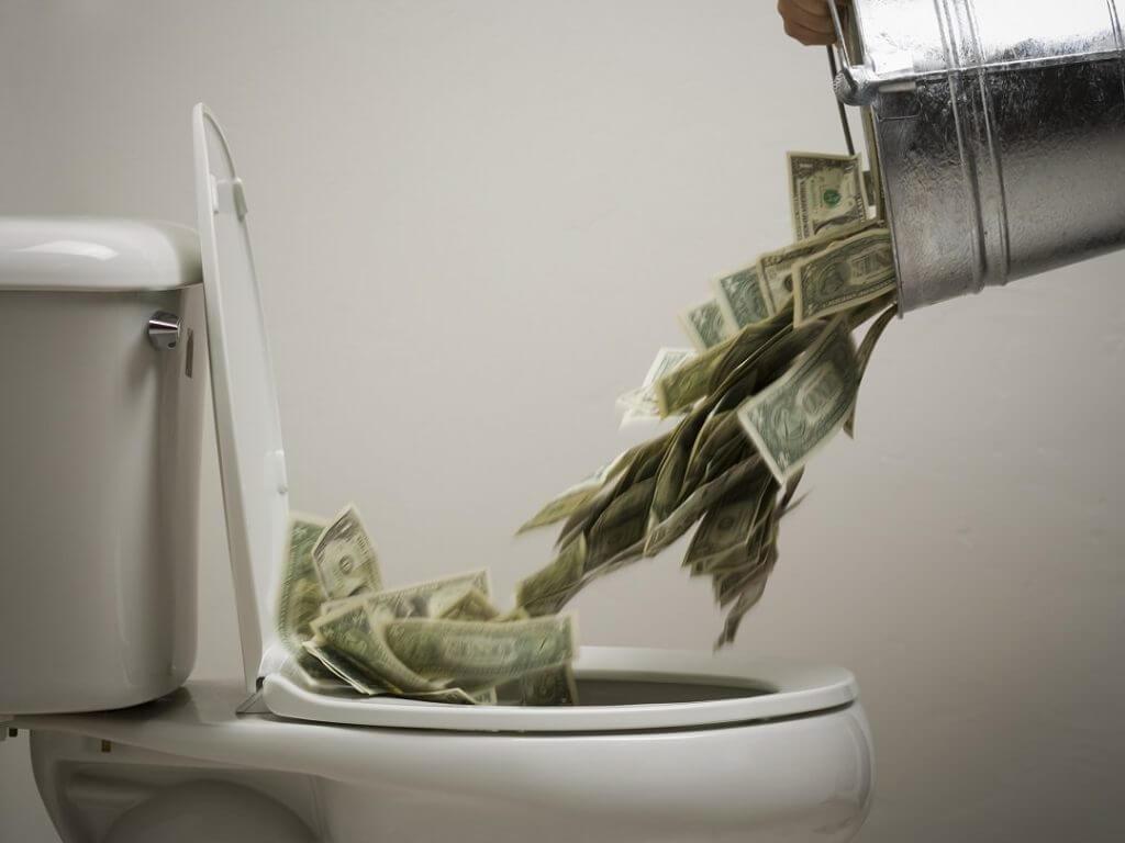 losing money 1