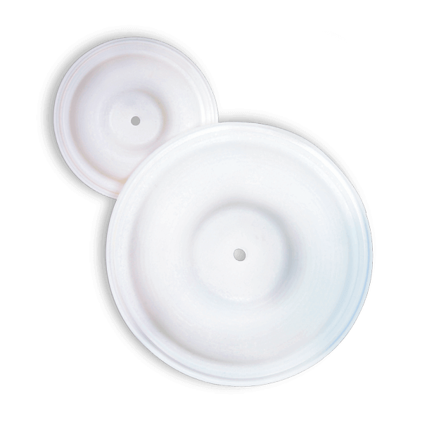 Diafragma de PTFE de curso reduzido